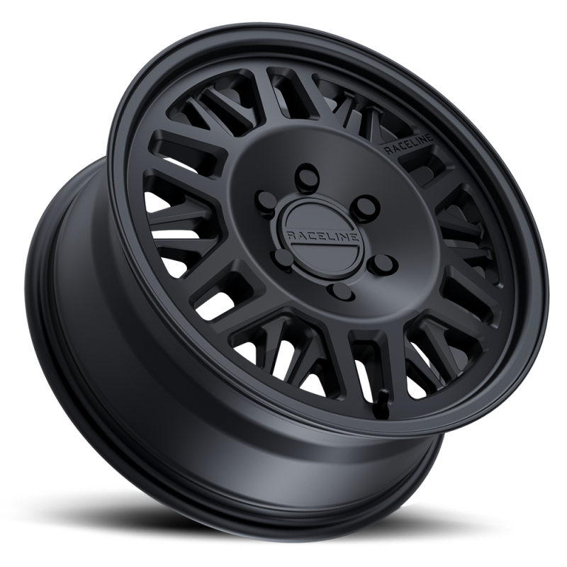 Raceline 451B Ryno 17x7.5in / 5x130 BP / 50mm Offset / 78.1mm Bore - Satin Black Wheel