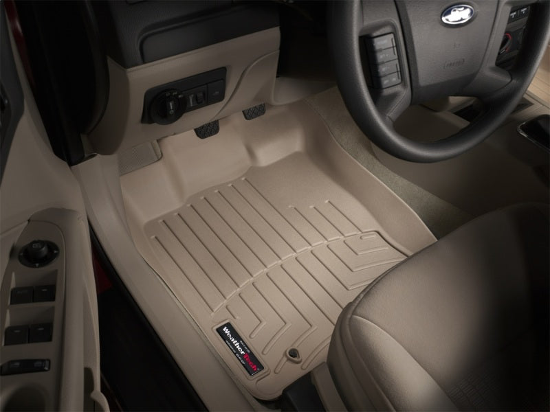 WeatherTech 06-09 Ford Fusion Front FloorLiner - Tan
