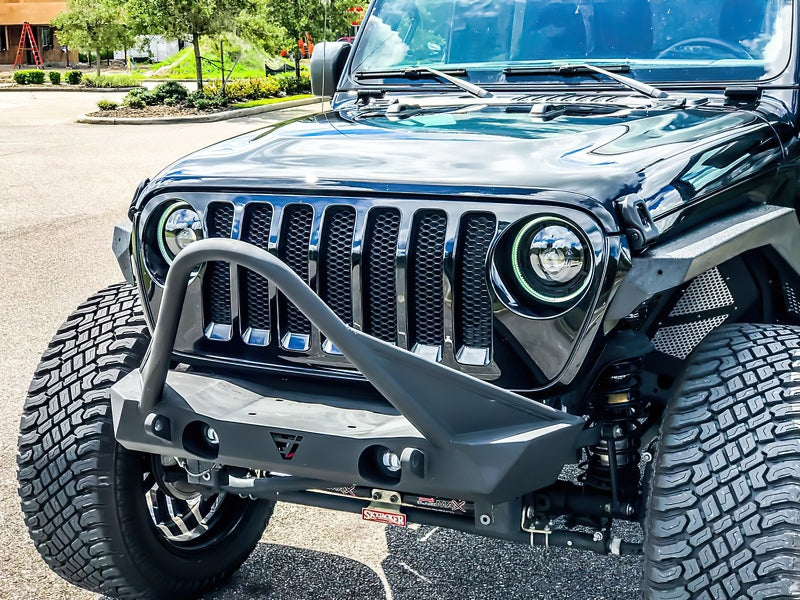 Oracle Oculus Bi-LED Projector Headlights for Jeep JL/Gladiator JT - Matte Blk - 5500K