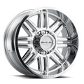 Raceline 948C Split 20x9in / 5x139.7 BP / 18mm Offset / 106.5mm Bore - Chrome Wheel