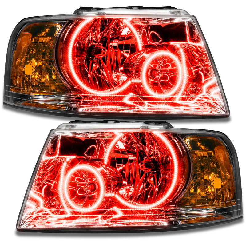 Oracle 03-06 Ford Expedition SMD HL - Chrome - ColorSHIFT w/ Simple Controller