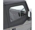 Bestop 88-95 Jeep Wrangler YJ Fabric Door Skins (Black Denim)