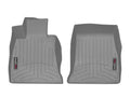 WeatherTech 2018+ Kia Stinger Front FloorLiner - Grey