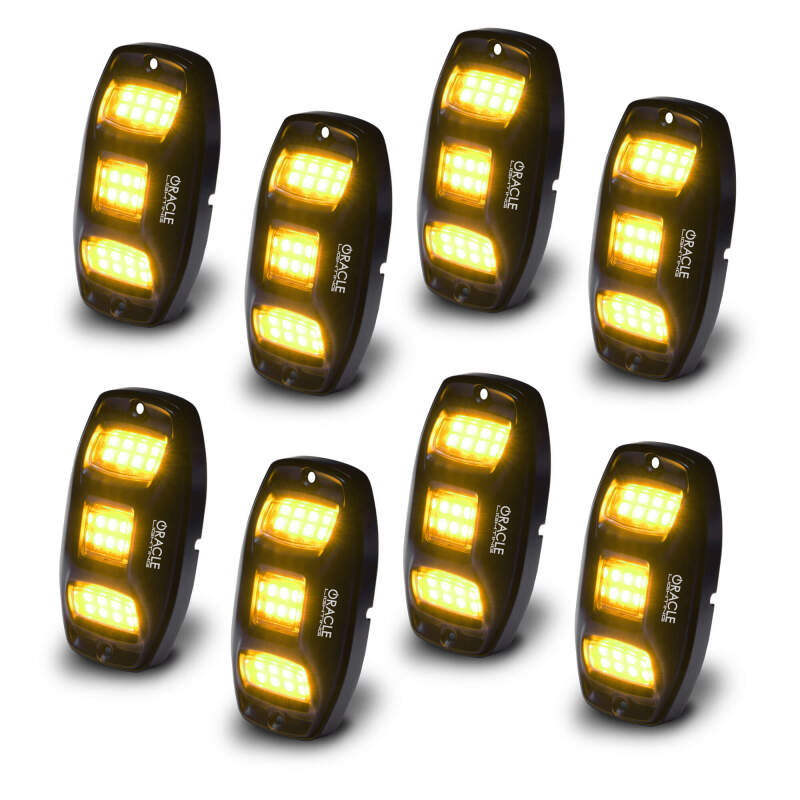 Oracle Underbody RGB+W Wheel Well Rock Light Kit - 8 PCS - ColorSHIFT