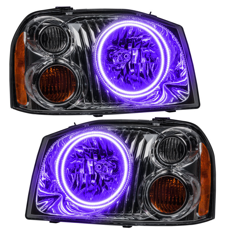 Oracle 01-04 Nissan Frontier SMD HL - Dual Halo - ColorSHIFT w/ Simple Controller
