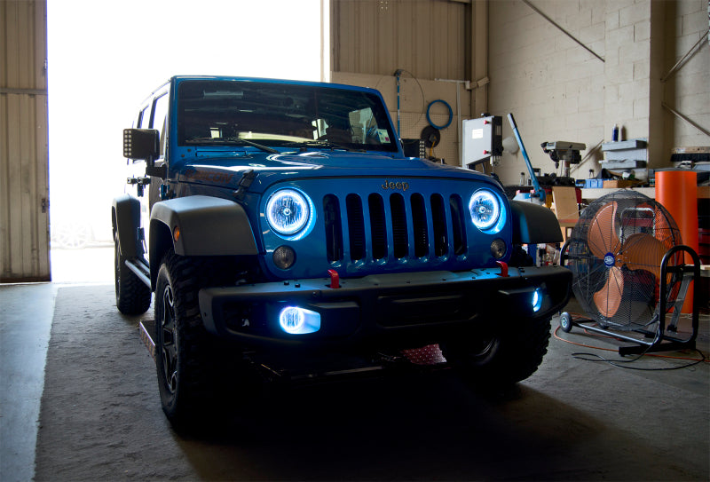 Oracle Jeep Wrangler 07-17 Halo Kit - ColorSHIFT w/ 2.0 Controller