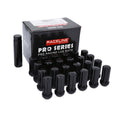 Raceline 9/16in Duplex Spline Black Lug Nuts (24 Pack)