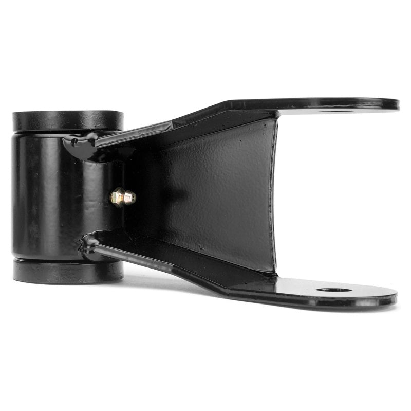 RockJock XJ Cherokee Boomerang Leaf Spring Shackles 5in w/ Urethane Bushings and Hardware