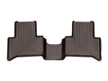 WeatherTech 2018+ Alfa Romeo Stelvio Rear FloorLiner - Cocoa