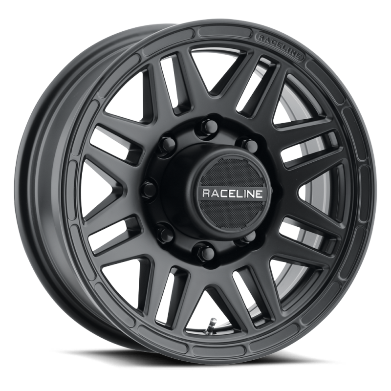 Raceline 944B Outlander 16x6in / 8x165.1 BP / 0mm Offset / 4.90mm Bore - Satin Black Wheel