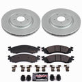 Power Stop 2010 Ford Taurus Front Z23 Coated Brake Kit