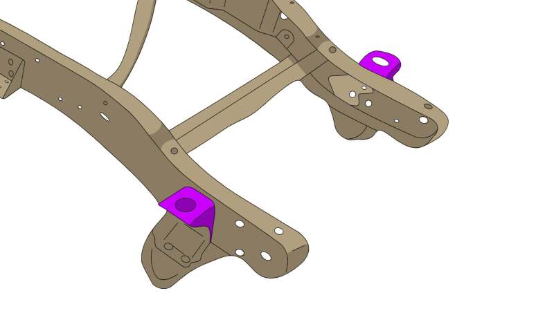 Rust Buster 81-87 Chevy C/K10 Core Support Mount