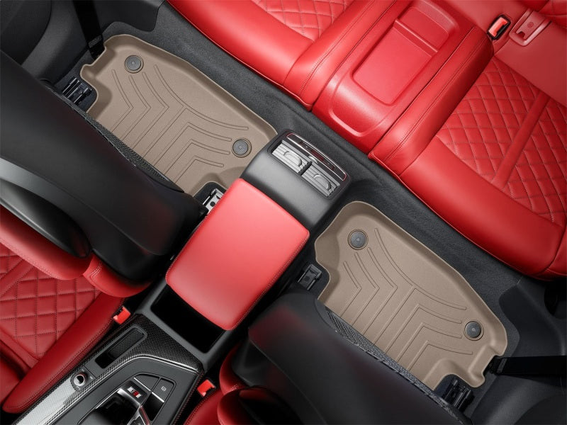 WeatherTech 2018+ Audi A5 Coupe Rear FloorLiner - Tan