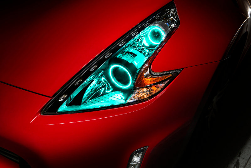 Oracle Nissan 370 Z 09-20 Dual Halo Kit - ColorSHIFT w/ Simple Controller