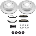 Power Stop 15-20 Cadillac Escalade Rear Z36 Coated Truck & Tow Brake Kit