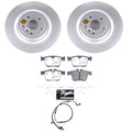 Power Stop 17-20 Jaguar XE Rear Z36 Coated Truck & Tow Brake Kit