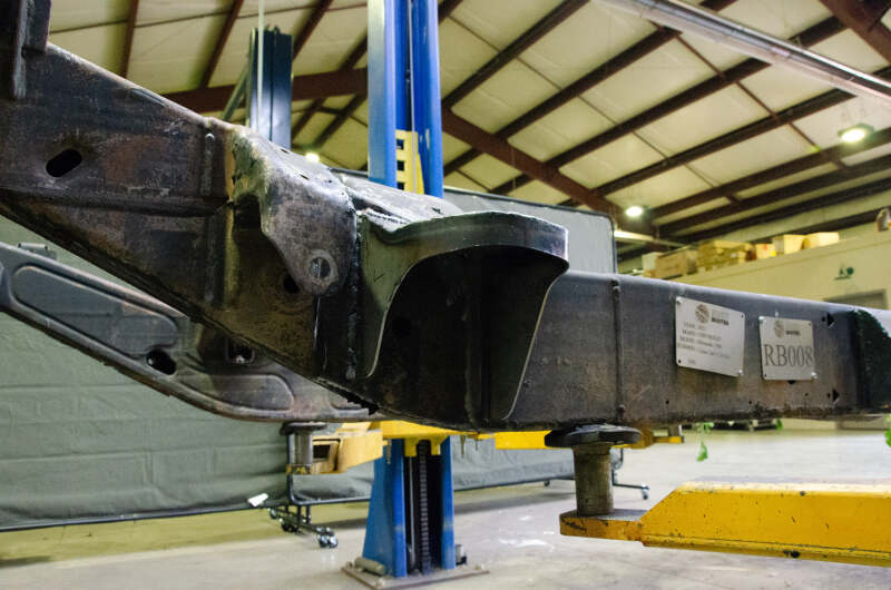Rust Buster 14-18 Chevy Silverado 1500 Rear Cab Mount - Right