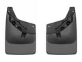 WeatherTech 24-25 Toyota Tacoma w/o Fender Flares Rear No Drill MudFlaps - Black