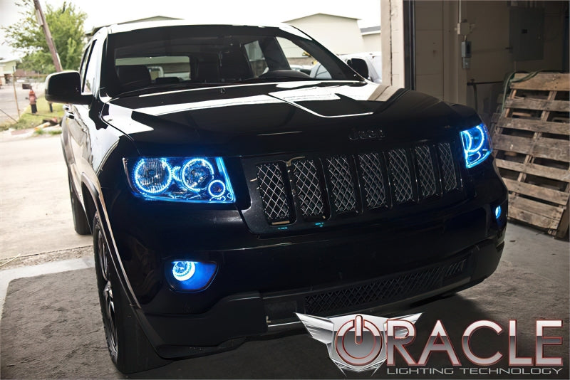 Oracle Jeep Grand Cherokee 11-13 Halo Kit - ColorSHIFT w/ BC1 Controller