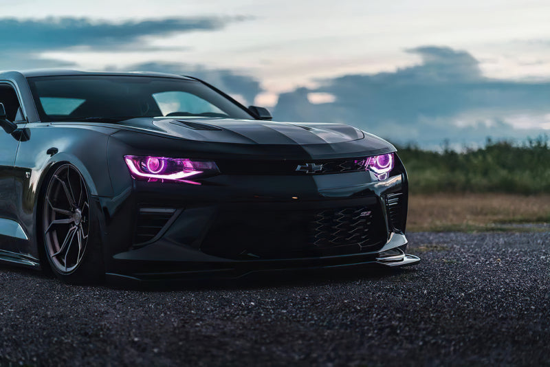 Oracle 16-18 Chevrolet Camaro RGB+W Headlight DRL Upgrade Kit - ColorSHIFT