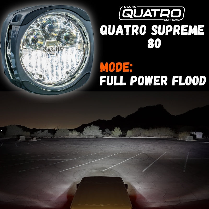 Nacho Lighting Quatro Supreme 80 Lights