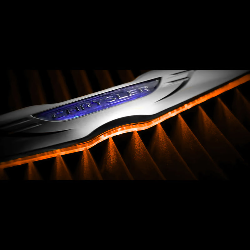 Oracle Chrysler Illuminated LED Sleek Wing - Amber