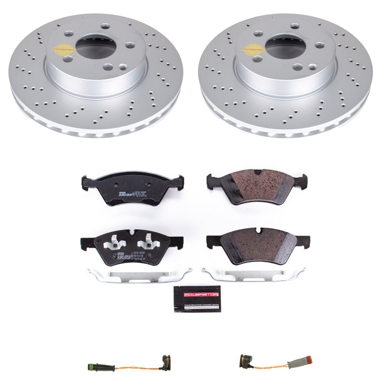 Power Stop 2006 Mercedes-Benz E500 Front Euro-Stop Brake Kit