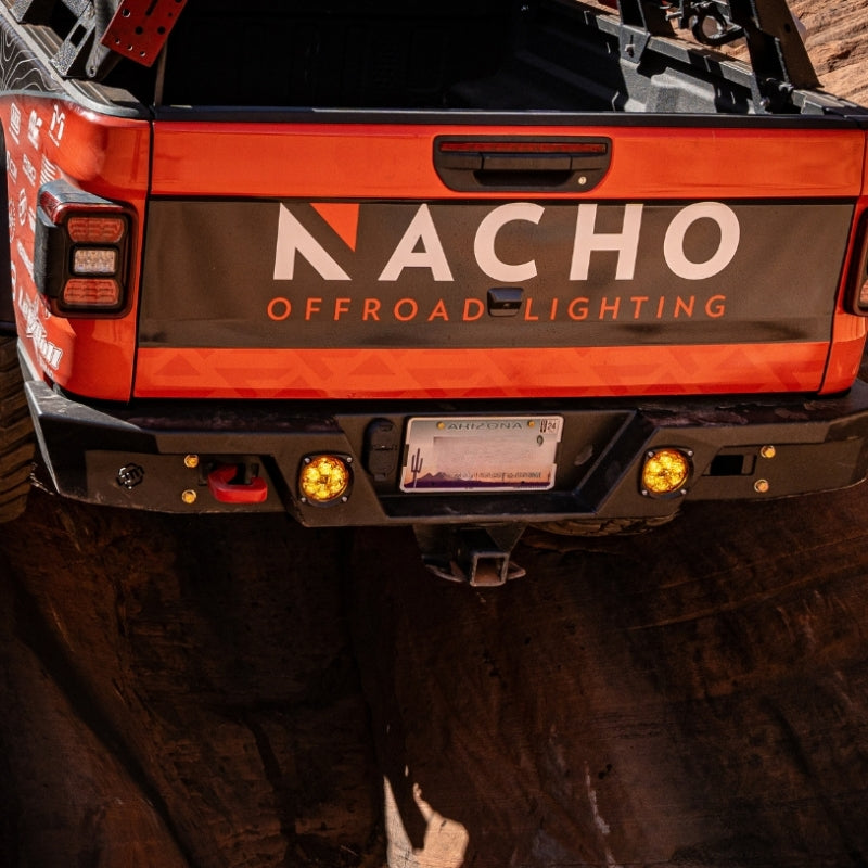 Nacho Lighting 25ft Universal 4 Wire Reverse Harness w/ Switch