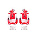 Power Stop 04-08 Acura TSX Rear Red Calipers w/Brackets - Pair