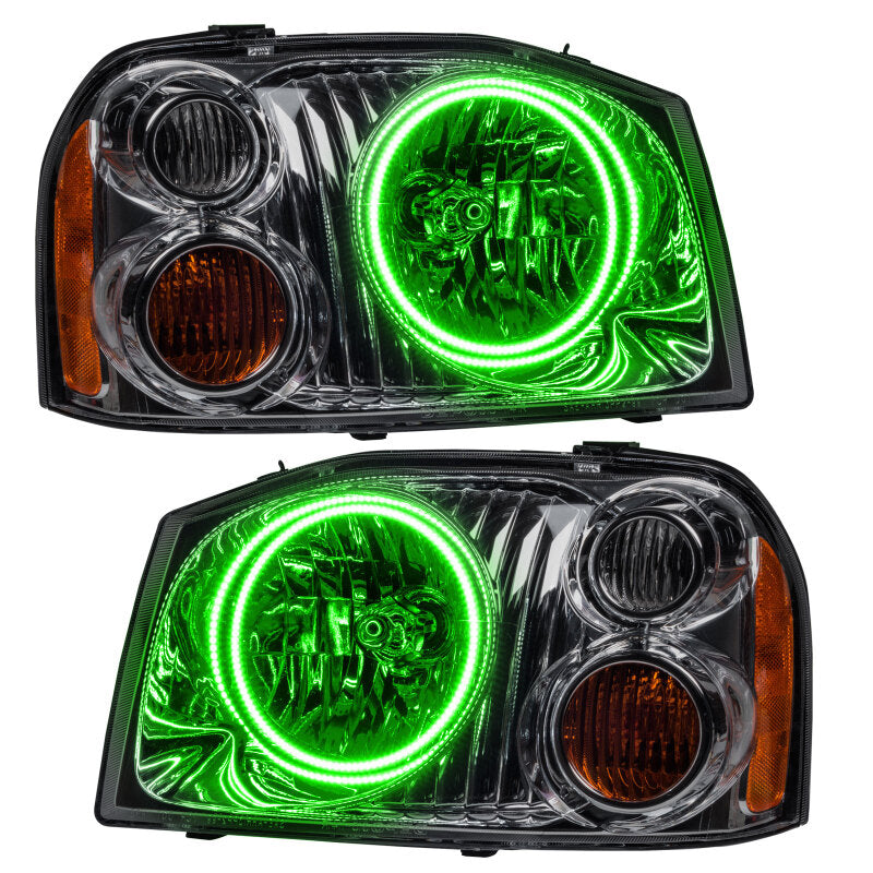 Oracle 01-04 Nissan Frontier SMD HL - Dual Halo - ColorSHIFT w/ 2.0 Controller