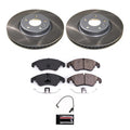 Power Stop 13-16 Audi Allroad Front Semi-Coated Rotor Kit
