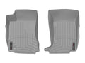 WeatherTech 11-14 Cadillac CTS-V Front FloorLiner - Grey (Automatic Transmisson Only)