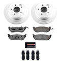 Power Stop 96-02 Ford Crown Victoria Rear Z36 Coated Truck & Tow Brake Kit