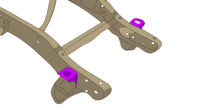 Rust Buster Core Support Mount