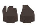 WeatherTech 21-26 Chrysler Pacifica/21-25 Pacifica Hybrid Front All Weather Floor Mats - Cocoa