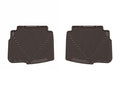 WeatherTech 20-25 Subaru Legacy/Outback Rear All-Weather Floor Mats - Cocoa