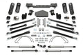 Fabtech 07-18 Jeep JK 4-Door 5in Crawler Lt w/Dlss Shks