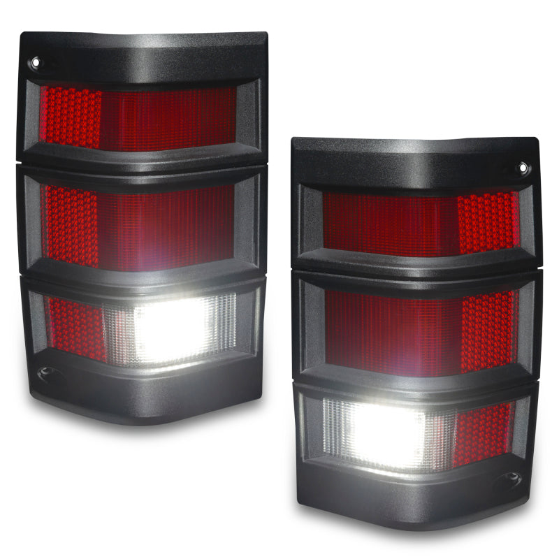 ORACLE Lighting Jeep Comanche MJ LED Tail Lights - Standard Red Lens