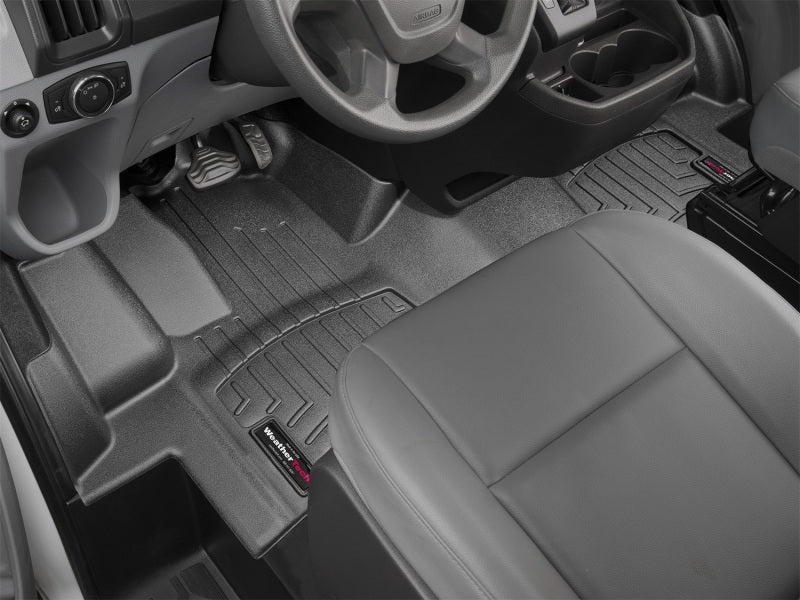 WeatherTech 2015+ Ford Transit 150/250/350 Front FloorLiner - Black