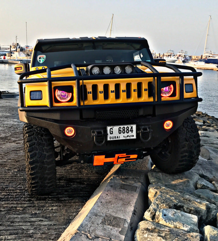 Oracle Hummer H2 03-10 LED Fog Halo Kit - White