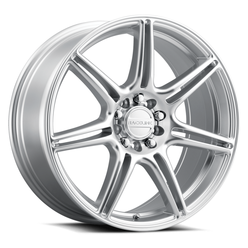 Raceline 148HS Apex 20x8.5in / 5X120 BP / 40mm Offset / 72.56mm Bore - Hyper Silver