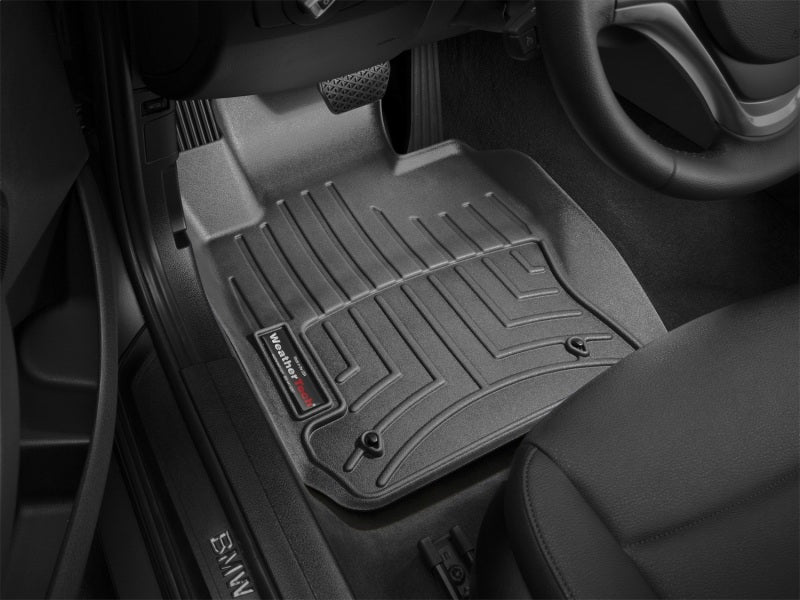 WeatherTech 13+ BMW X1 Front FloorLiner - Black