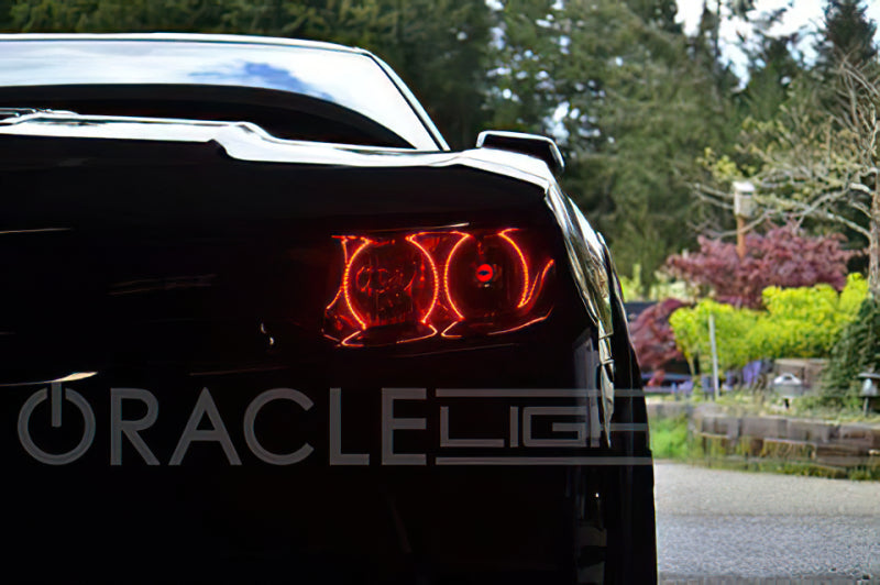 Oracle Chevrolet Camaro Non-RS 14-15 LED Dual Halo Kit Round Style - White