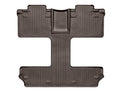 WeatherTech 2011+ Toyota Sienna Rear FloorLiner - Cocoa