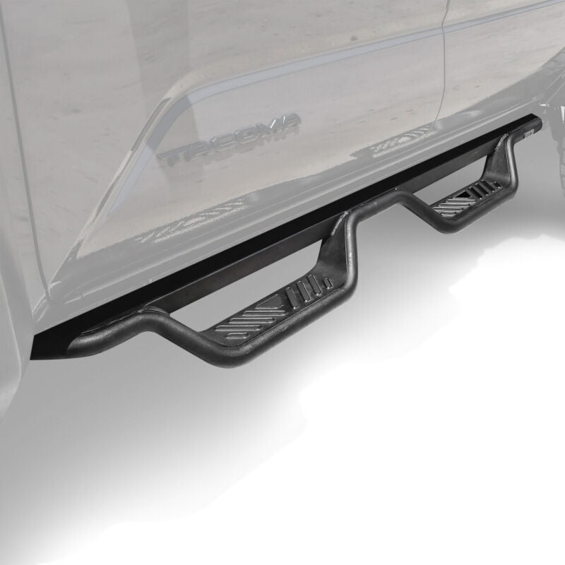 Westin 2024-2026 Toyota Tacoma Dbl Cab Outlaw Drop Nerf Step Bars - Textured Black