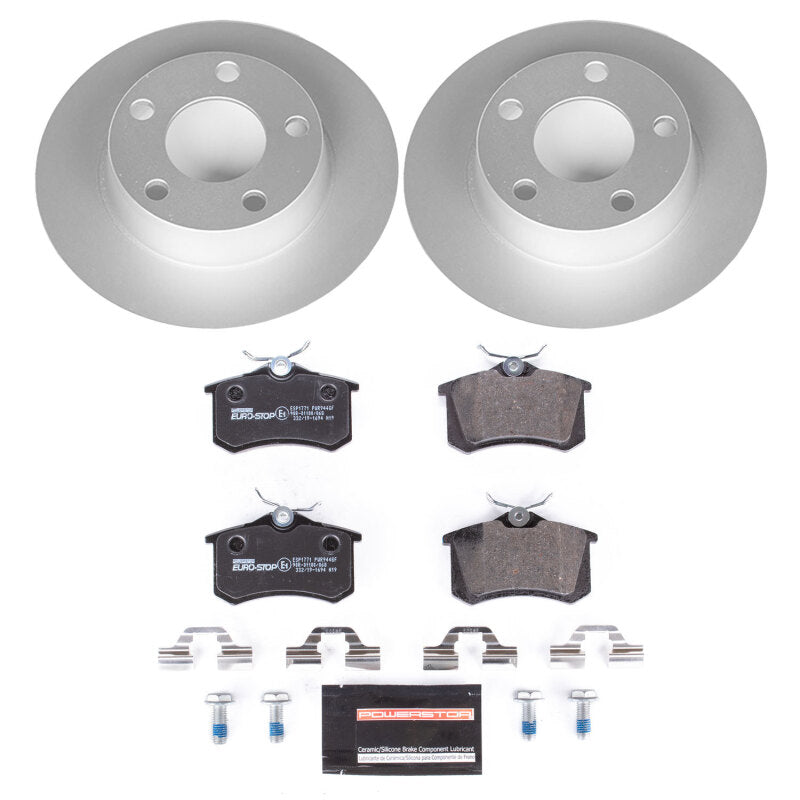 Power Stop 01-05 Audi Allroad Quattro Rear Euro-Stop Brake Kit