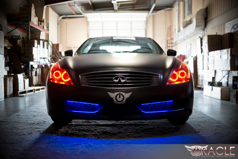 Oracle Infiniti G37 Coupe 08-10 Halo Kit - ColorSHIFT w/ Simple Controller