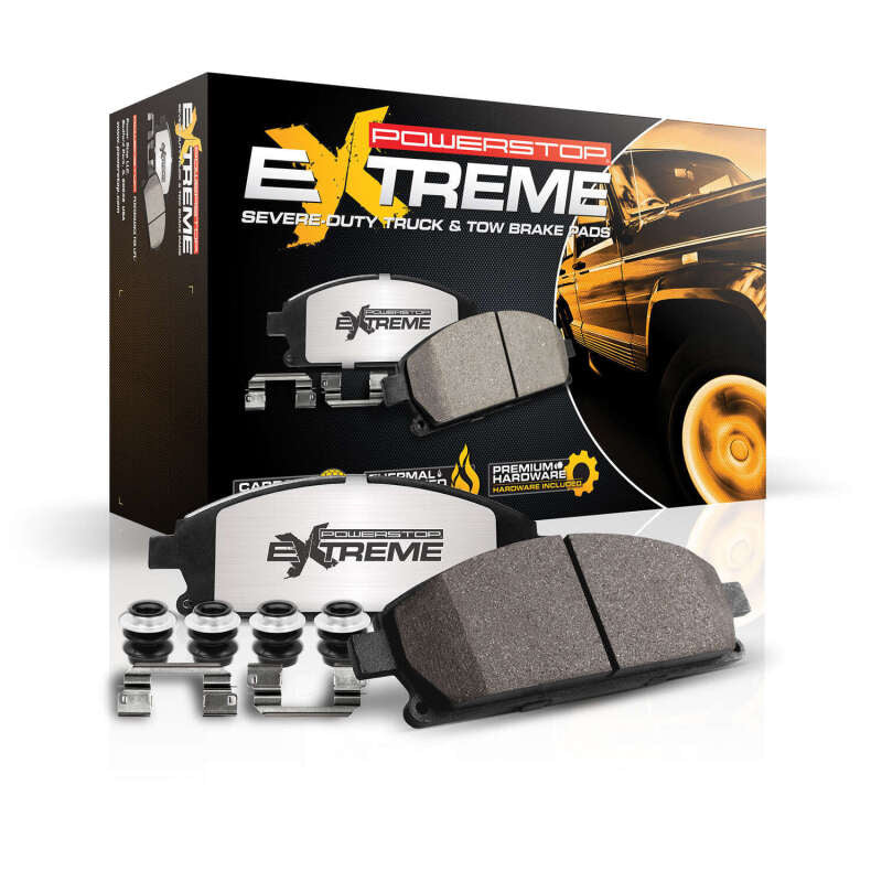 Power Stop 16-23 Mercedes-Benz Metris Rear Z36 Truck & Tow Brake Pad w/Hardware