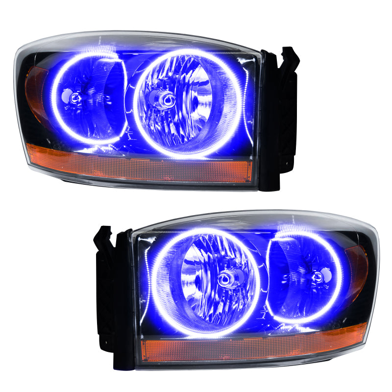 Oracle 06 Dodge Ram SMD HL - Black - ColorSHIFT w/ BC1 Controller