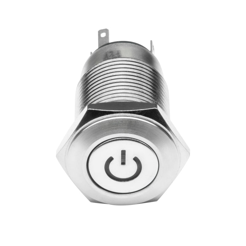Oracle Power Symbol On/Off Flush Mount LED Switch - Yellow